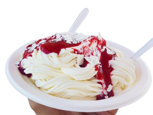 Spaghetti Eis
